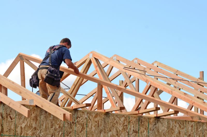 A Frame Roof Installation in Logan County, OH