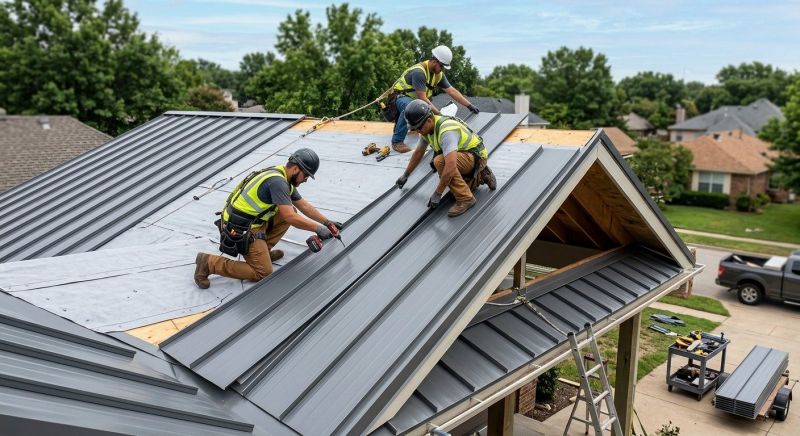 Aluminum Roof Installation in Kenton, OH