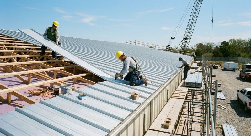 Aluminum Roof Installation in Urbana, OH