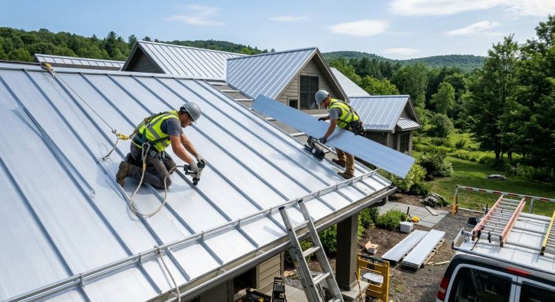 Aluminum Roof Installation in West Liberty, OH
