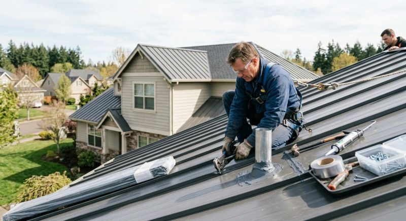 Aluminum Roofing Repair in Logan County, OH