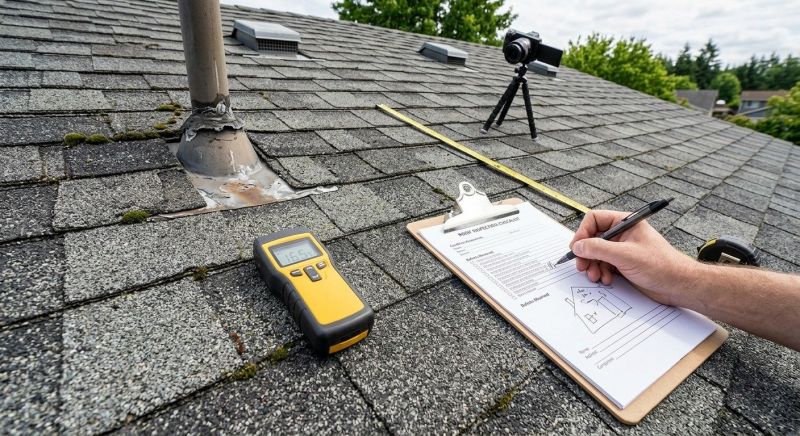Asphalt Roof Inspection in Shelby County, OH
