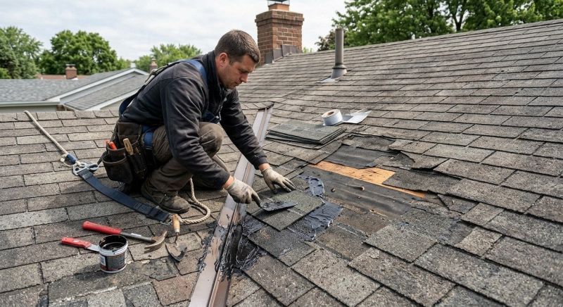 Asphalt Roof Leak Repair in Marysville, OH