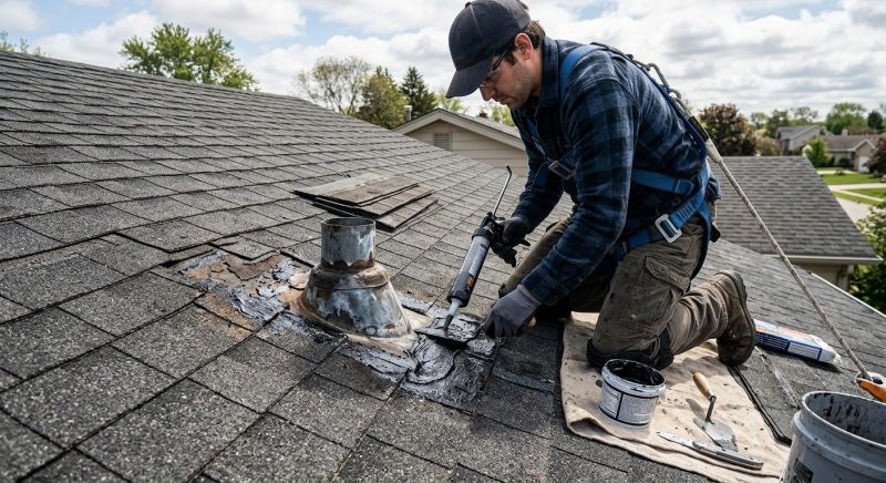 Asphalt Roof Leak Repair in West Liberty, OH