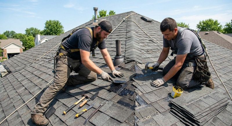 Asphalt Roof Repair in Bellefontaine, OH