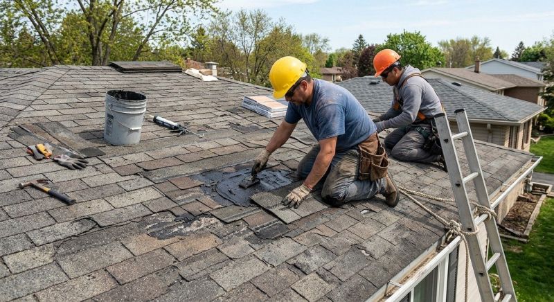 Asphalt Roof Repair in West Liberty, OH