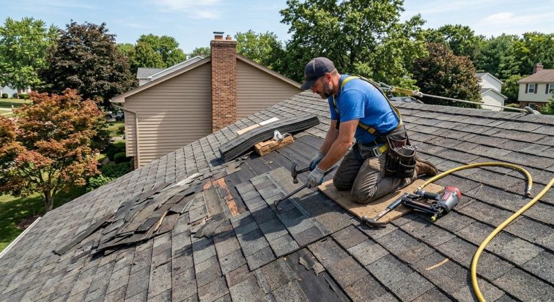 Asphalt Shingles Repair in Mechanicsburg, OH