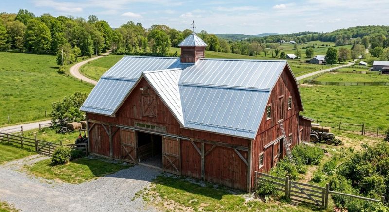 Barn Roof Replacement in Logan County, OH