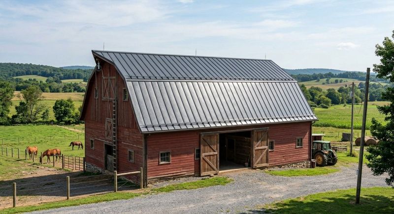 Barn Roof Replacement in Richwood, OH