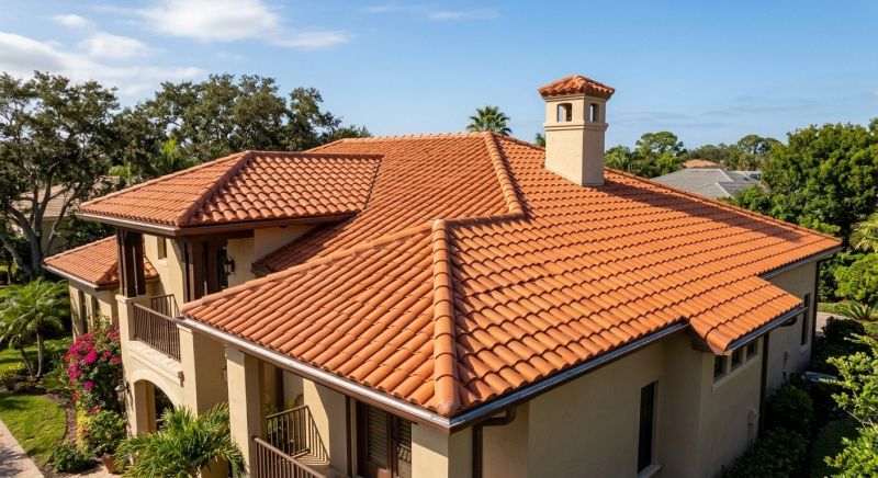 Barrel Tile Roof Installation in Logan County, OH
