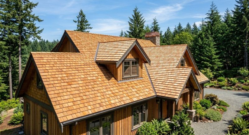 Cedar Roof Installation in Bellefontaine, OH