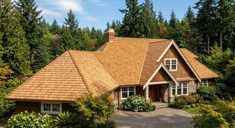 Cedar Roof Installation in Urbana, OH