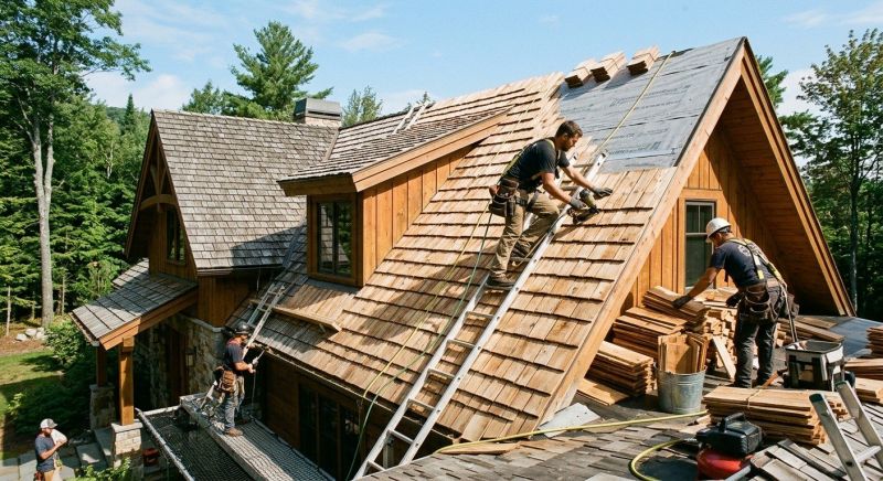 Cedar Roof Replacement in Sidney, OH