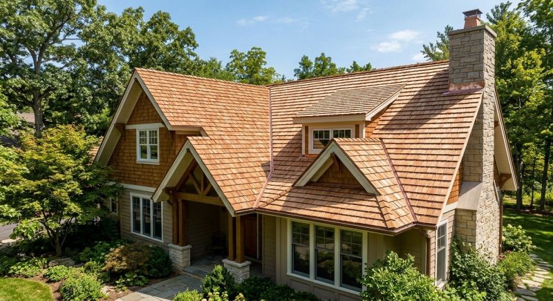 Cedar Shake Roof Construction in Kenton, OH
