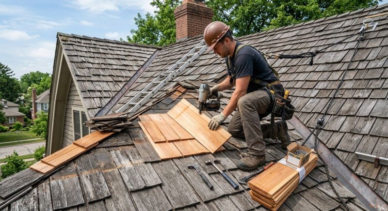 Cedar Shingles Repair in Kenton, OH
