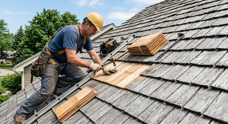 Cedar Shingles Repair in Urbana, OH