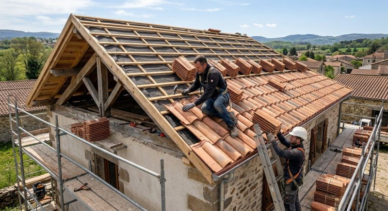 Clay Roof Installation in Bellefontaine, OH
