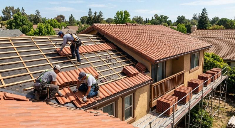 Clay Roof Installation in Logan County, OH