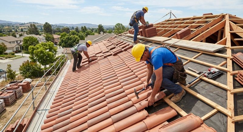 Clay Roof Installation in Sidney, OH