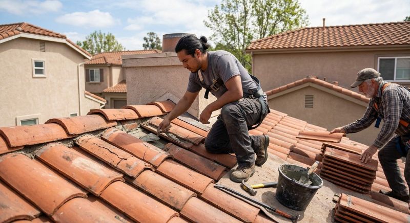 Clay Roof Leak Repair in Logan County, OH