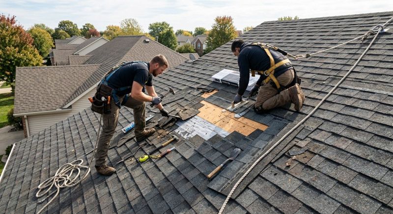 Composite Roof Repair in Logan County, OH