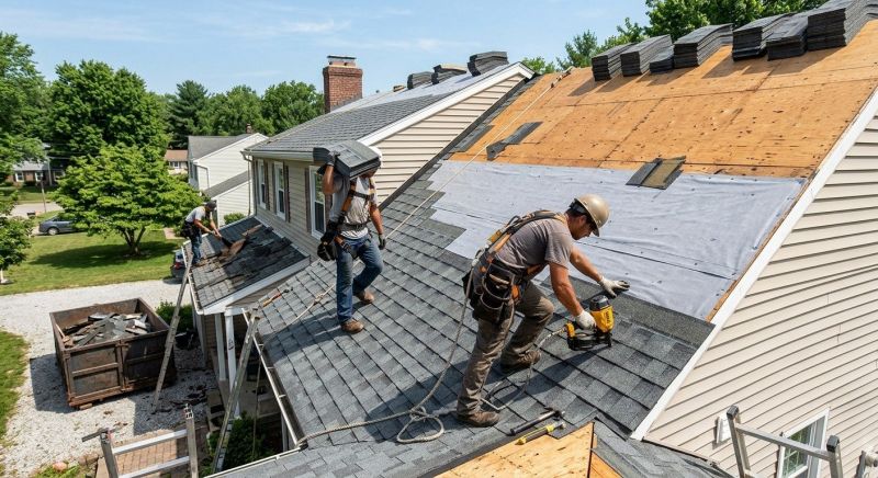 Composite Shingle Repair in Logan County, OH
