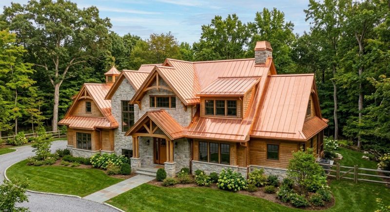 Copper Roof Repair in Logan County, OH