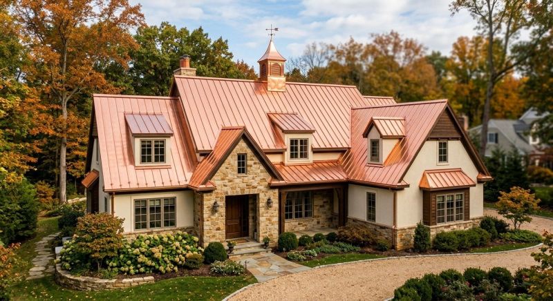 Copper Roof Repair in Logan County, OH