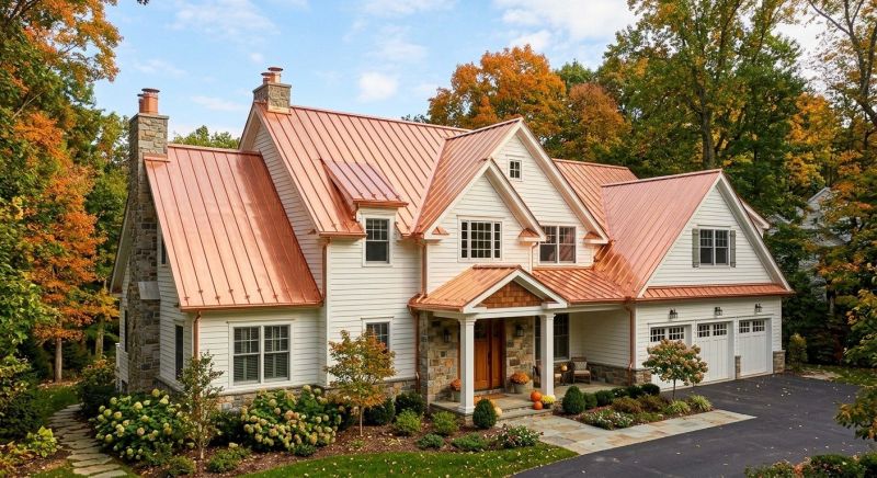 Copper Roof Replacement in Logan County, OH