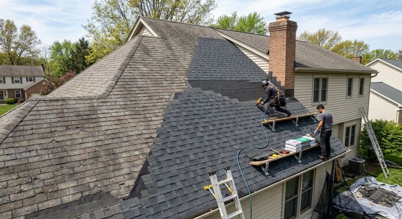 Damaged Roof Replacement in Sidney, OH