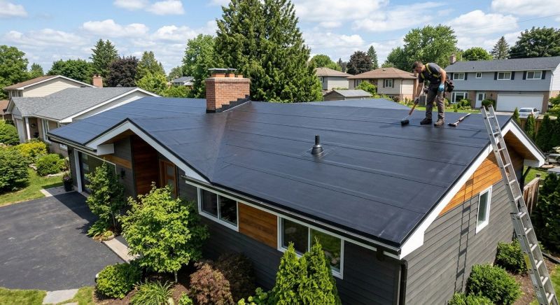 Epdm Roof Installation in Logan County, OH
