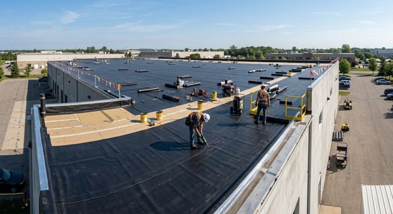 Epdm Roof Installation in Mechanicsburg, OH