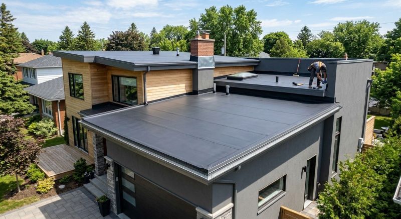 Epdm Roof Installation in Richwood, OH