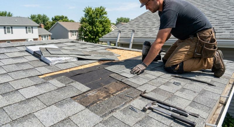 Fiberglass Shingles Repair in Logan County, OH