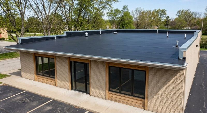 Flat Roof Installation in Richwood, OH