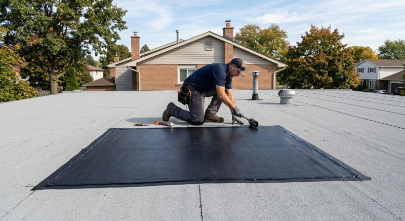 Flat Roof Repair in Marysville, OH