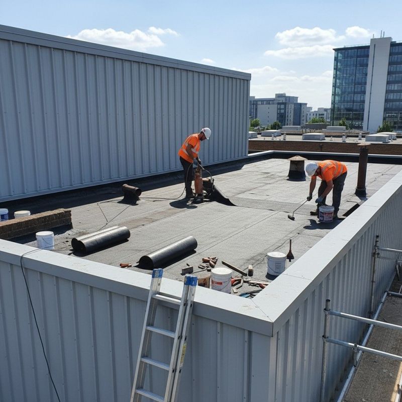 Flat Roof Repair in West Liberty, OH