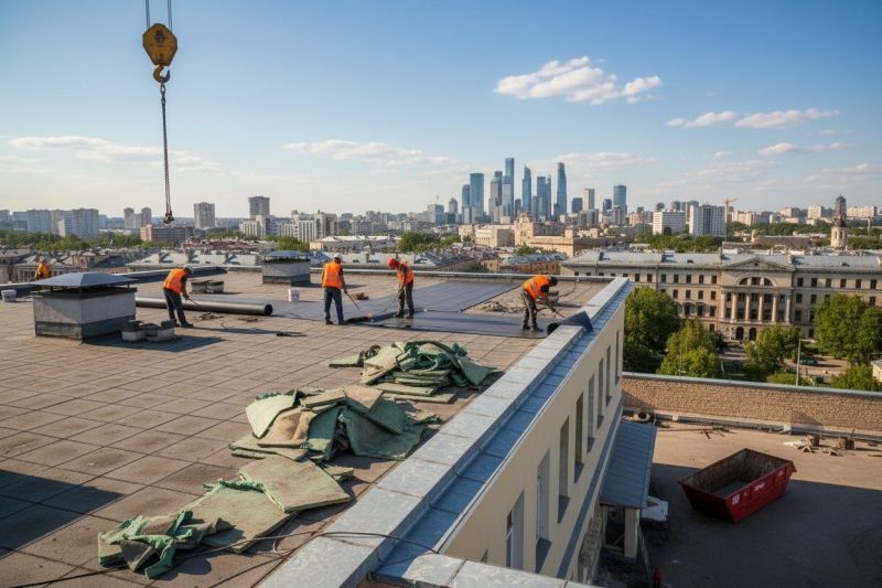 Flat Roof Replacement in Kenton, OH