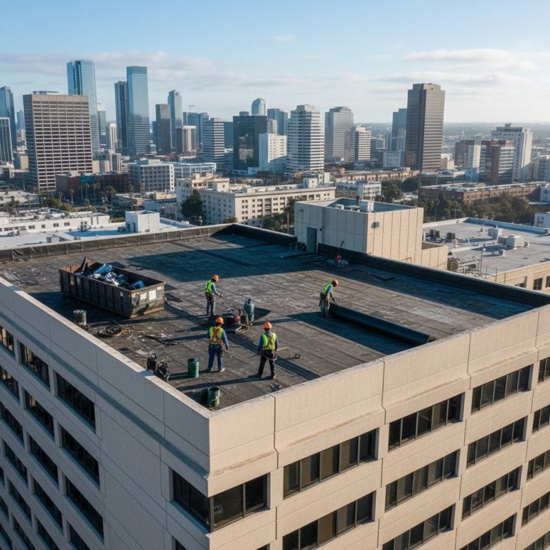 Flat Roof Replacement in Kenton, OH