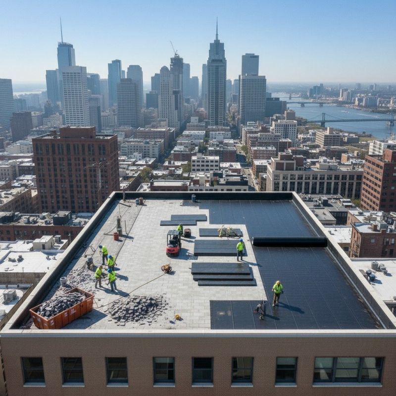 Flat Roof Replacement in Logan County, OH