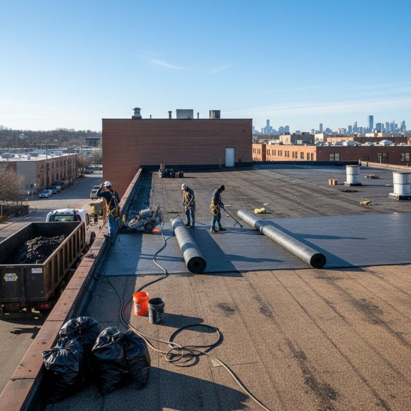 Flat Roof Replacement in West Liberty, OH