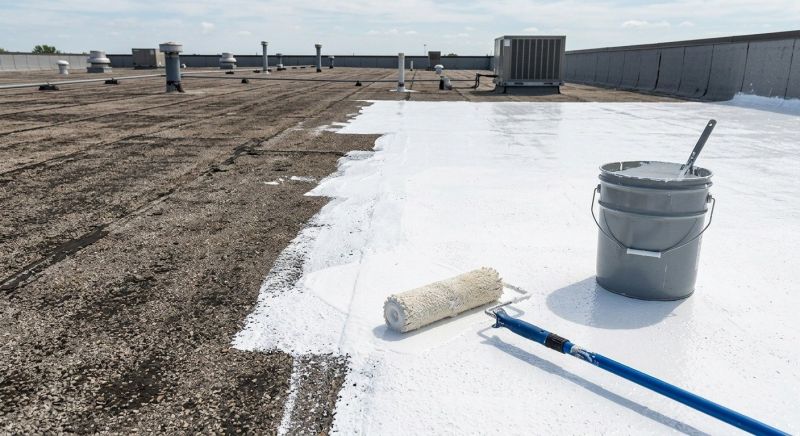 Flat Roof Sealing in Logan County, OH