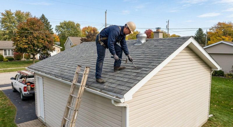 Garage Roof Inspection in Logan County, OH