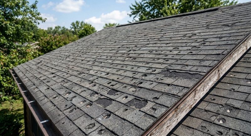 Hail Damage Roof Repair in Kenton, OH