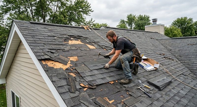 Hail Damage Roof Repair in Kenton, OH