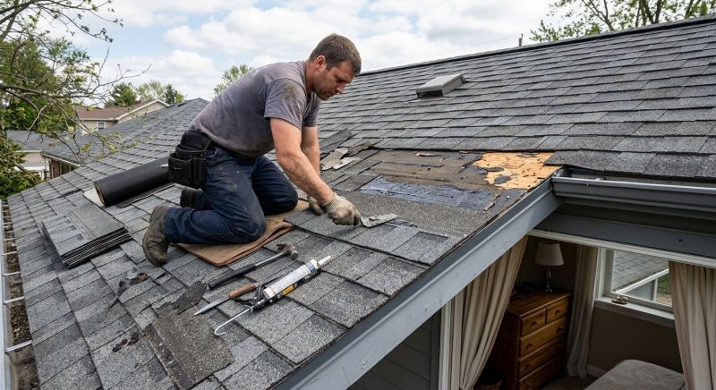 House Roof Repair in Urbana, OH