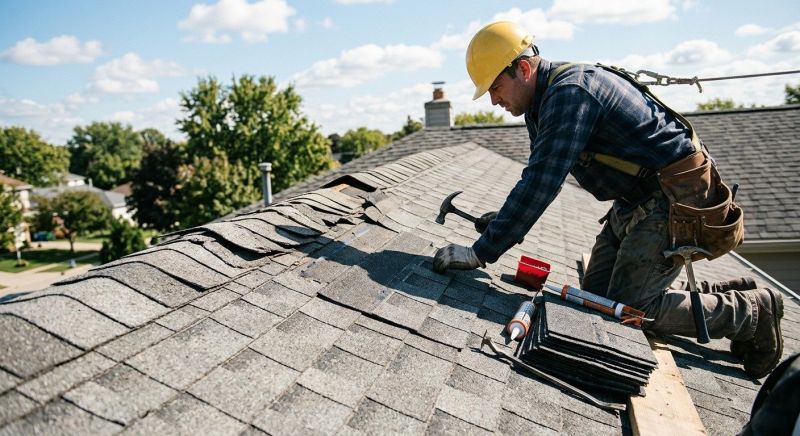 House Roof Repair in West Liberty, OH