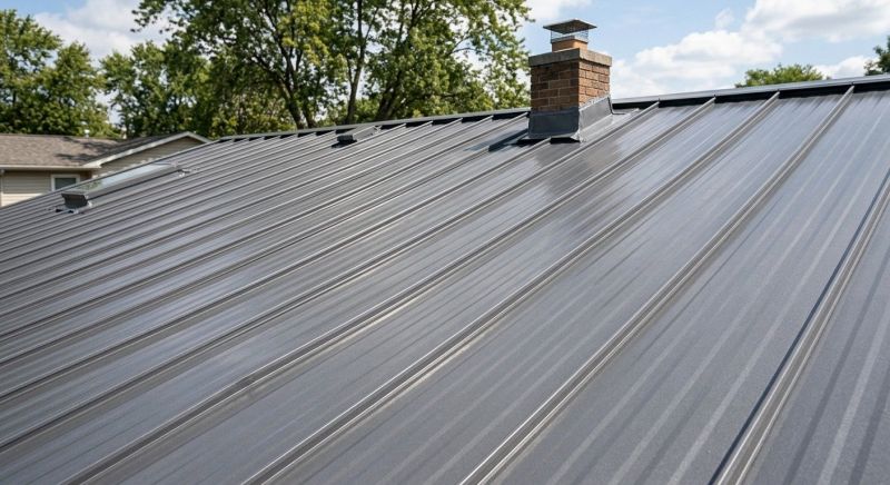 Metal Roof Coating Installation in Logan County, OH