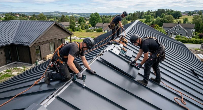 Metal Roof Installation in Mechanicsburg, OH