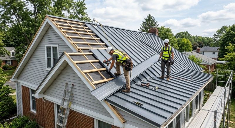 Metal Roof Installation in Sidney, OH
